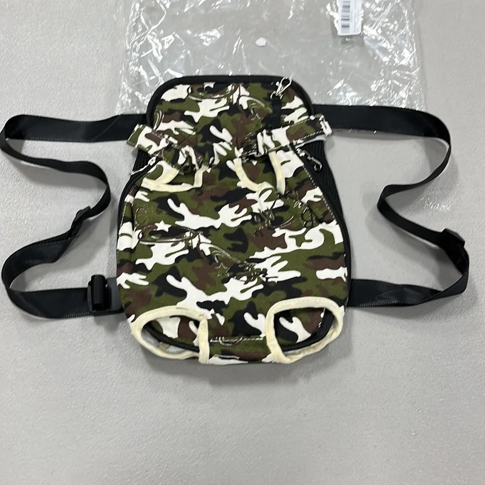 Portable Travel Adjustable Front Dog Backpack